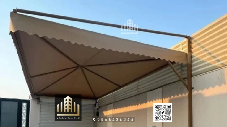 فني تنفيذ المظلات بالرياض